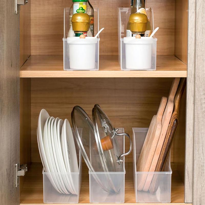 

Kitchen Plastic Box Cabinet Organizer Storage Containers Spice Holder Table Spice Tableware Storage Box Case Kitchen Organizer1