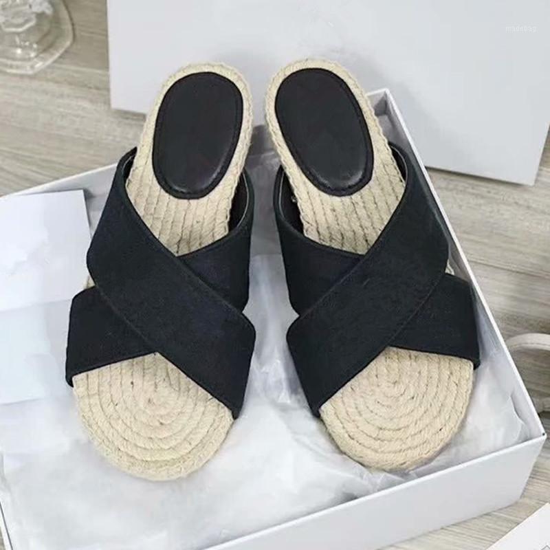 

Woman Shoes Rope Bottom Women Shoes Roman Style Slippers Flat-heel Summer Zapatos De Mujer New Fashion Casual Slippers New1, As show