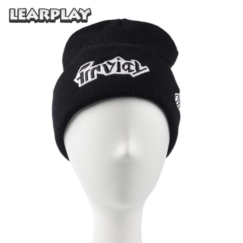 

Splatoon Firefin Hokkori Hats Warm Knitted Embroidery Beanies Cap Adults Spring Ski Skullies Carnival Party Cosplay Accessories