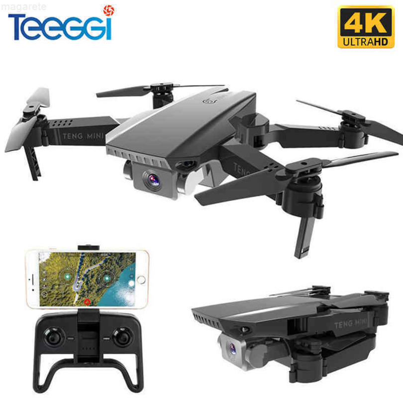 

Teeggi dragon M71 RC 4K HD camera, mini folding four wheeled vehicle, WiFi, FPV, selfie, children's toys, vs sg106 sg107 E68 E58, M71 black 720p 1b fb