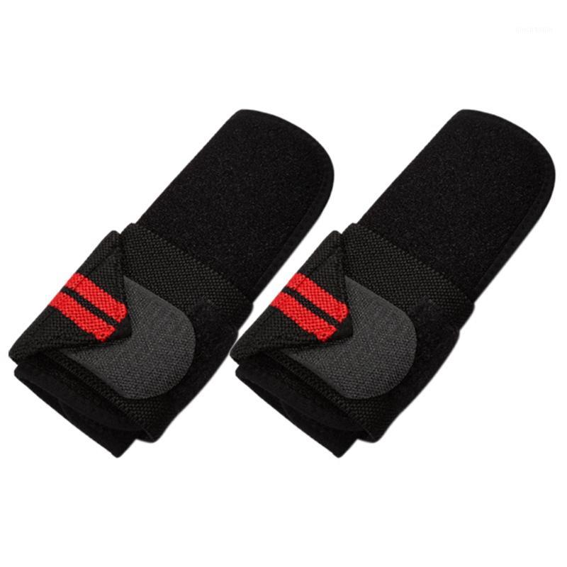 

1 Pair of Sports Fitness Weightlifting Wristband Wristband Bandage Dumbbell Dumbbell Wrist1, Red