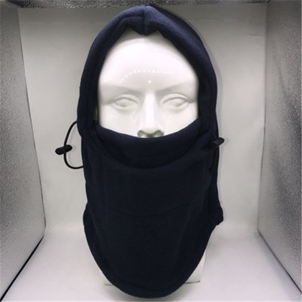 

Cycling Caps & Masks Winter Face Mask Double Fleece Outdoor Sport For Winte Ski Protection Windproof Cold Collar, Red