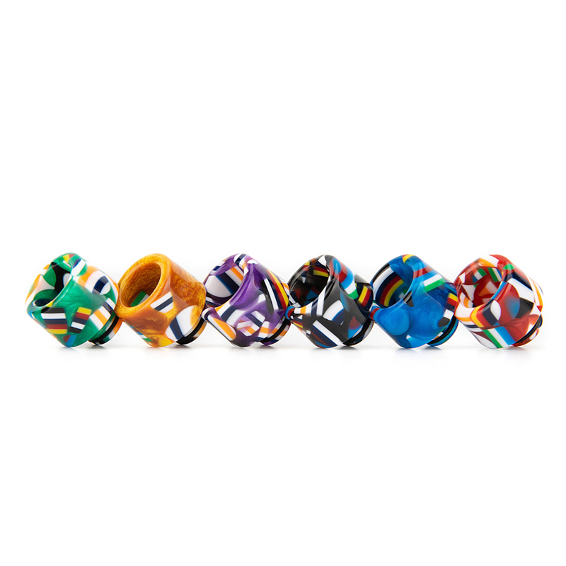 

Wholesale all kinds Snake Skin Honeycomb Shape Epoxy Resin TFV8 Drip Tip 810 Drip Tips fit TFV8 Big Baby TFV12 Atomizer Vape