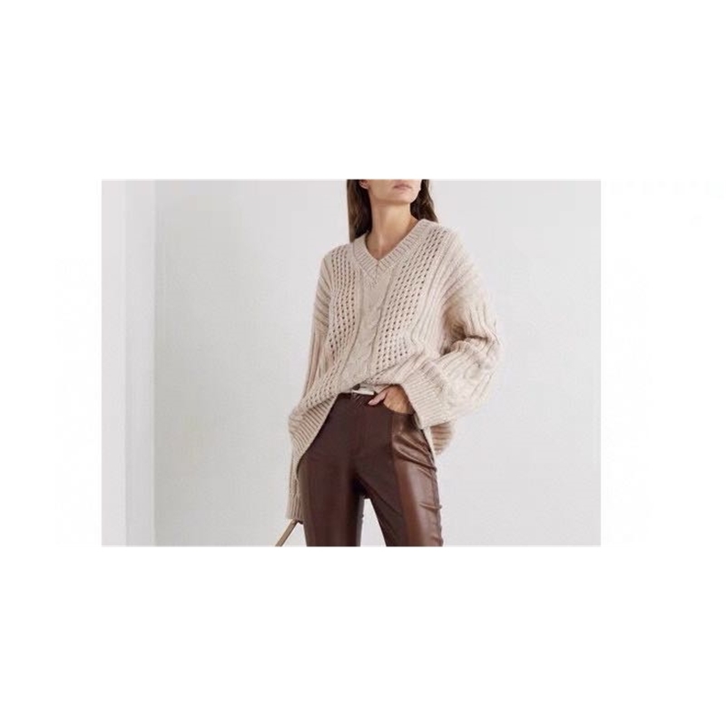 

2021 Autumn Long-sleeve Neckline Pullover Ladies High Quality Popular Sweaters 04n0, The photo