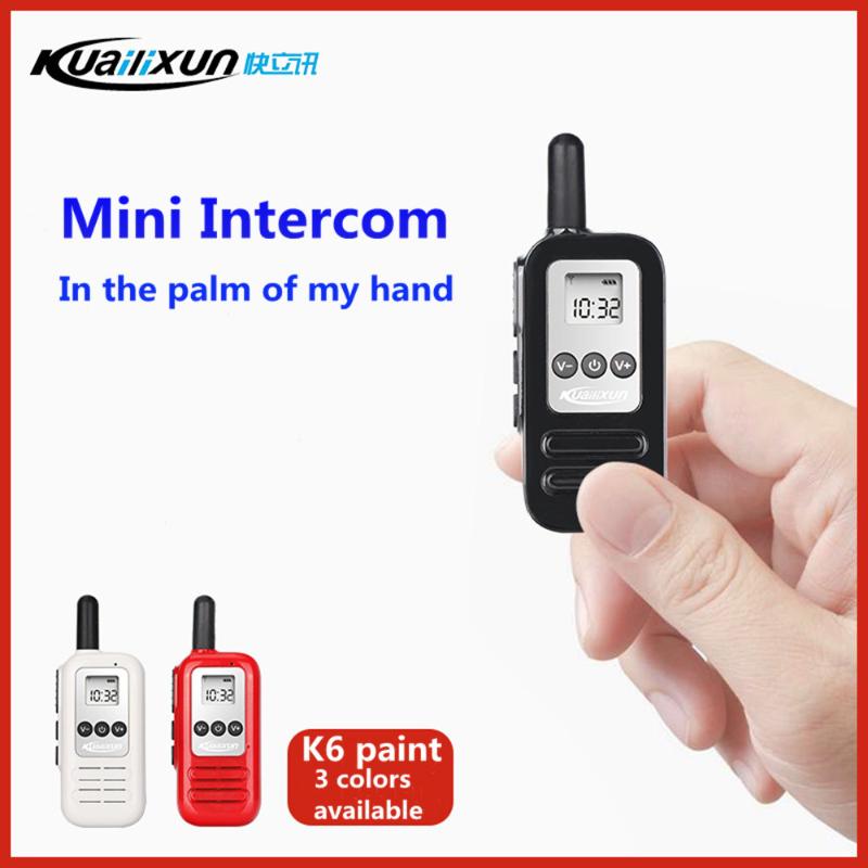

Walkie Talkie K 6UHF 400-470mhz Portable Two-way Radio Communication Transceiver