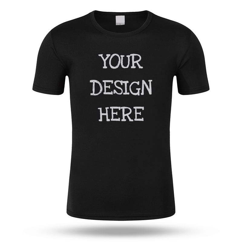 

HONGFUNCLOTHING Custom printed dry fit event t shirts OEM blank color unisex 100% polyester short sleeve tees quick dry performance tshirt with own design HFCMT205