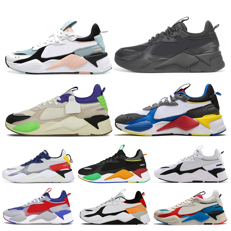 

Classic RS-X Mens Running Shoes Reinvention Cool Black white Creepers dad Chaussures Women Runner sports Sneakers shoes 36-45