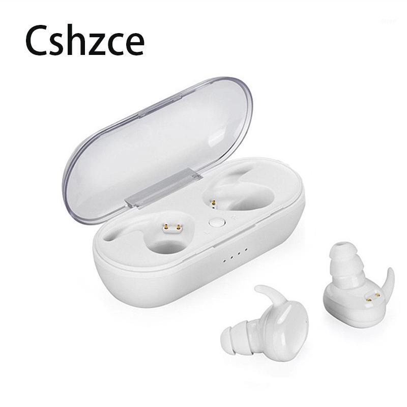 

Bluetooth Wireless Headsets Earbuds With Mic Waterproof Sports TWS Bluetooth Earphones Touch Control fones de ouvido1, White