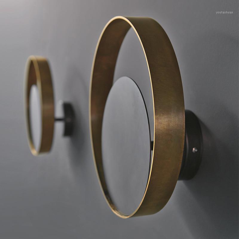 

Europe LED wall lamp gold metal modern indoor light vintage shop bar kitchen dining room wall decorate E27 lighting fixture1