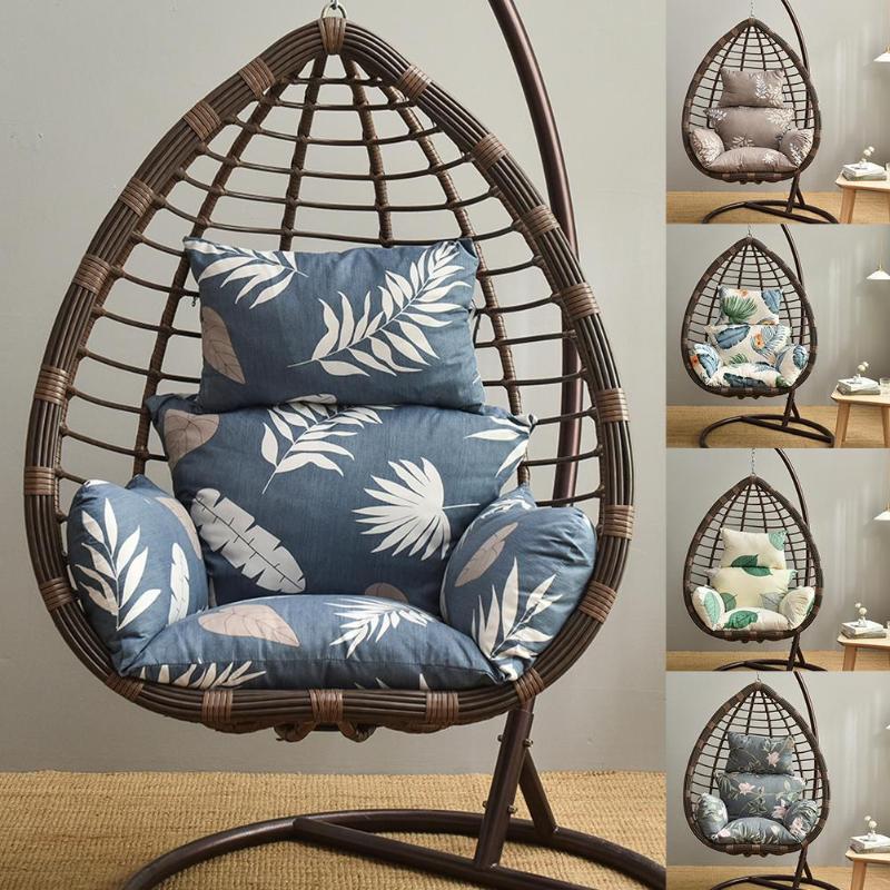 

Egg Swing Seat Cushion Hanging Basket Cushion Thicken Hanging Chair Seat Pad Patio Living Rooms Rocking Chair No