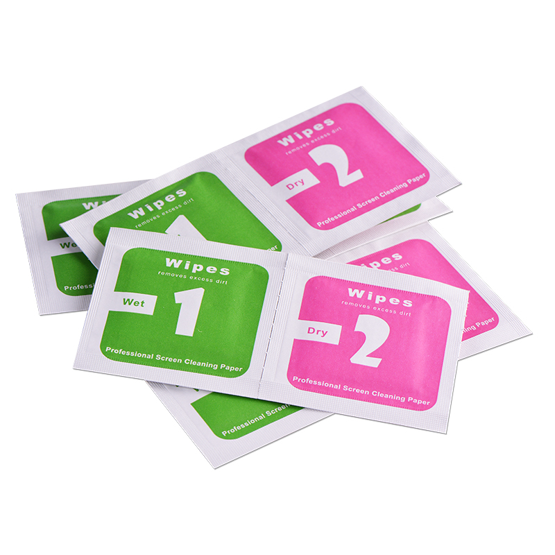 

Professional Screen Cleaning Paper Cleaning Wipes Cloth Dust Cleaner For Tempered Glass LCD Screen Protector Film