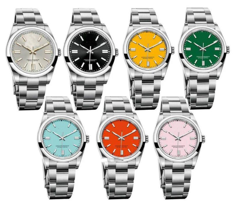 

U1 factory Cal.2813 316L Steel Mens Watches Silver Yellow Black Blue Green Red Dial Automatic Men Eta Watch Automatic Mens Watch Watches