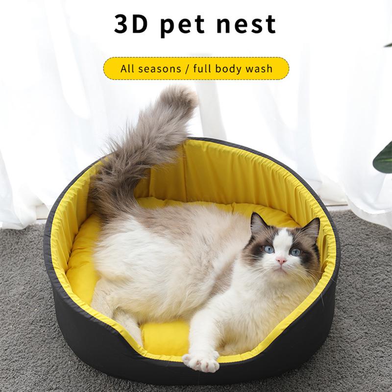 

Winter Warm Dog Bed Pet Dog House Non-slip Sofa Nest House for Cushion Cat Sleeping Bag Pet Mat Sofa for Small Large Dogs