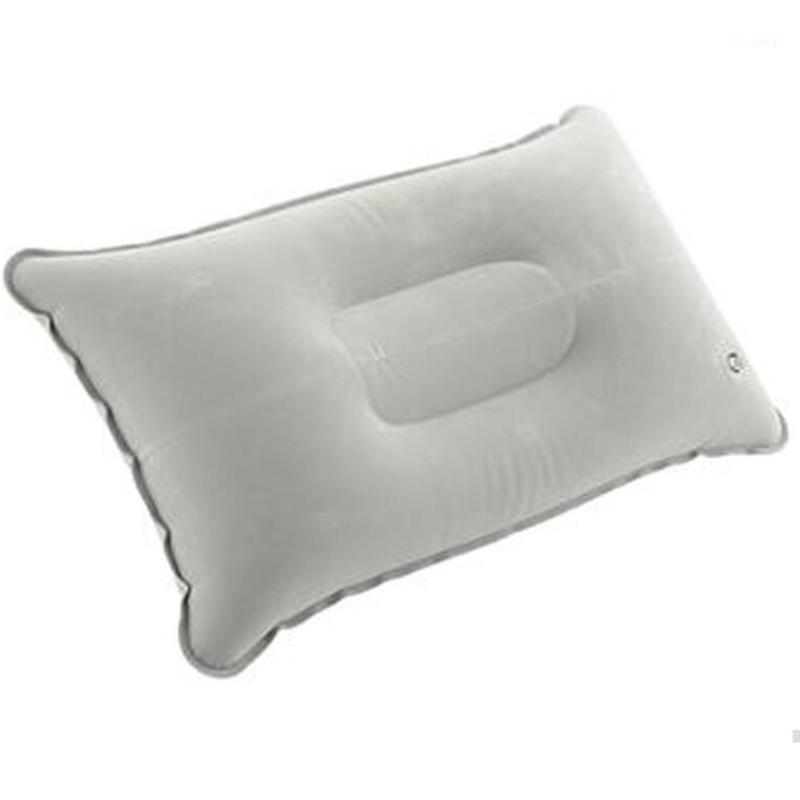 

Portable Soft Inflatable Pillows Travel Air Cushion Double Sided Flocking Cushion Camp Beach Car Plane Hotel Head Rest Bed Sleep1