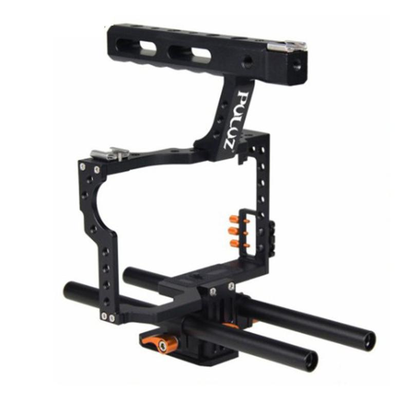 

SLR Photography Cameras Cage Stabilizer Accessories A7 A7s A7R2 PU3010E Orange Protective Kit