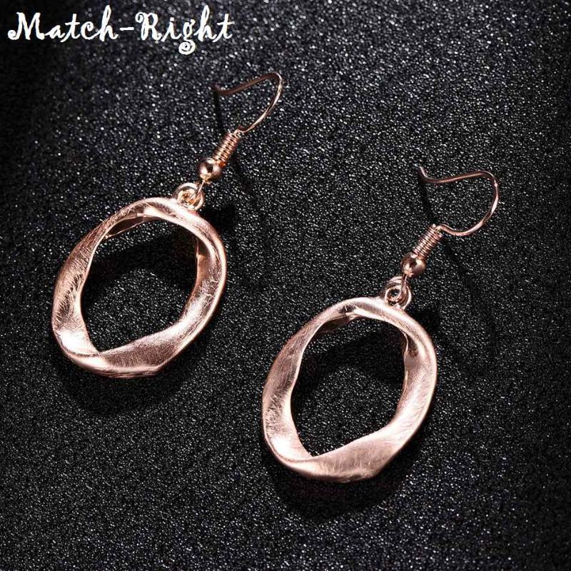 

Match-Right Trendy Gold/Silver/Color Earrings for Women/Statement/Hanging/Dangle/Korean/Drop Earring oorbellen brincos LG599