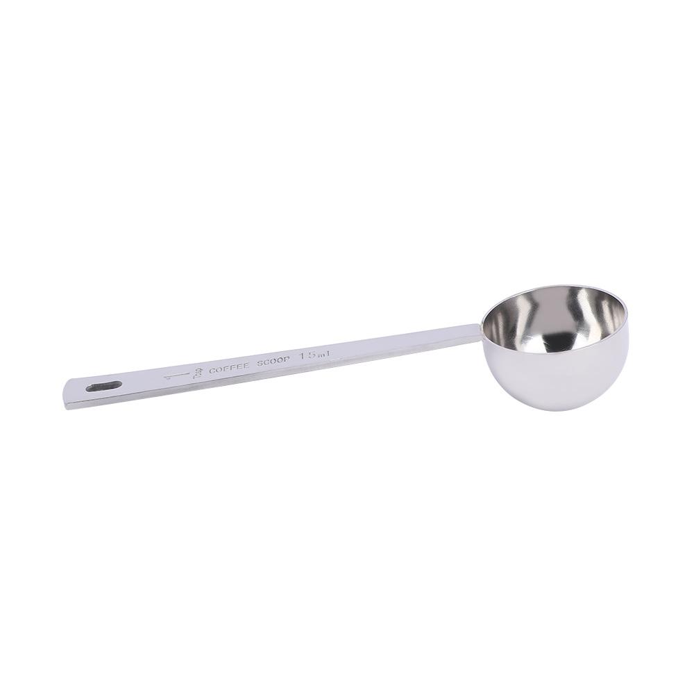 

15ml 30ml Multifunctionx Coffee Scoop Measuring Scoop Spoon Cup Ground Stainless Steel Coffee Tablespoon Measuring Spoon H jllfxJ
