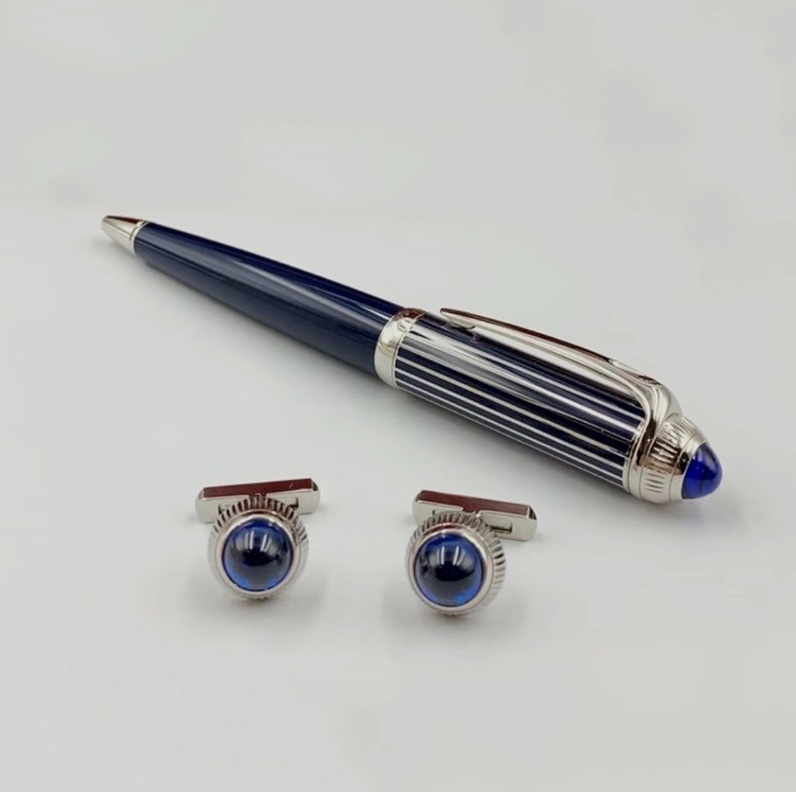 

Luxury pens Limited Edition Metal Ballpoint Pens Pasha pen Metal With Pen Red Box Ball Point Pen, As picture show
