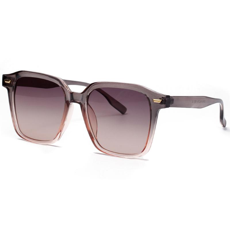 

Sunglasses Veshion Rivet Square Frame Women Retro Black Brown Men Ladies Sun Glasses Uv400 Drop