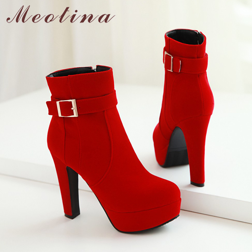 Botas Rojas Altas Mujer Online, 55% OFF | www.rupit.com