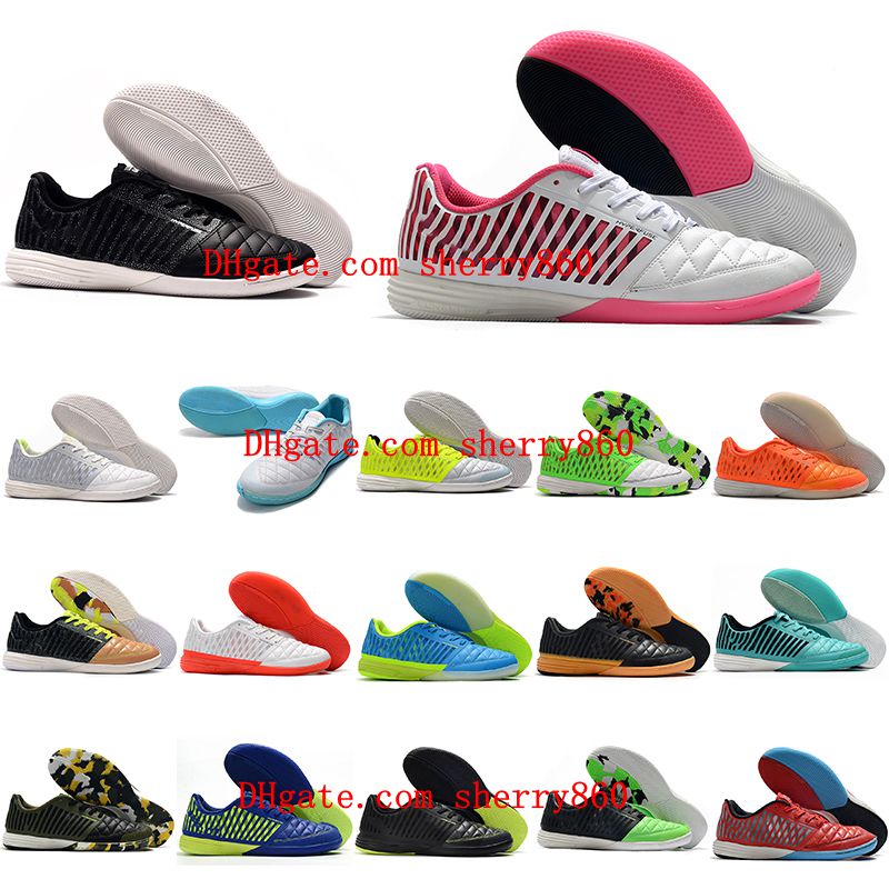 

2021 quality mens soccer shoes Lunar Gato II IC cleats football boots indoor scarpe da calcio 01, As picture 9