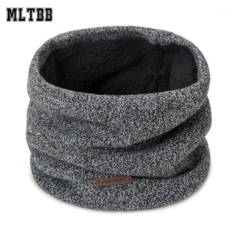

Men Winter Scarf Knit Winter Warm Scarf For Women Thick Plus Velvet Solid color Unisex Neck Accessories bufanda1