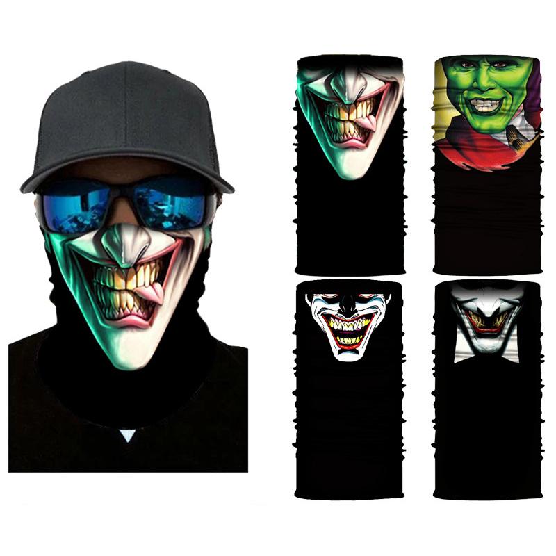 

Cycling Caps & Masks 3D Seamless Bandanas Neck Warmer Buffe Face Shield Motorcycle Balaclava Headband Mask Men Women Hiking Fishing Scarf, S20