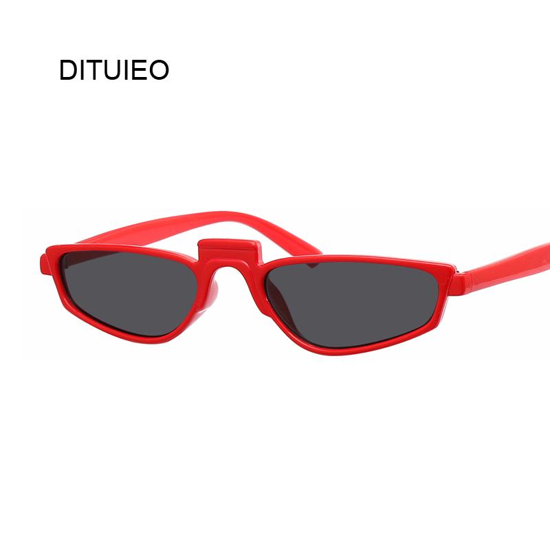 

Sunglasses Retro Cat Eye Women Small Black White 2021 Fashion Ladies Triangle Vintage Red Sun Glasses Female