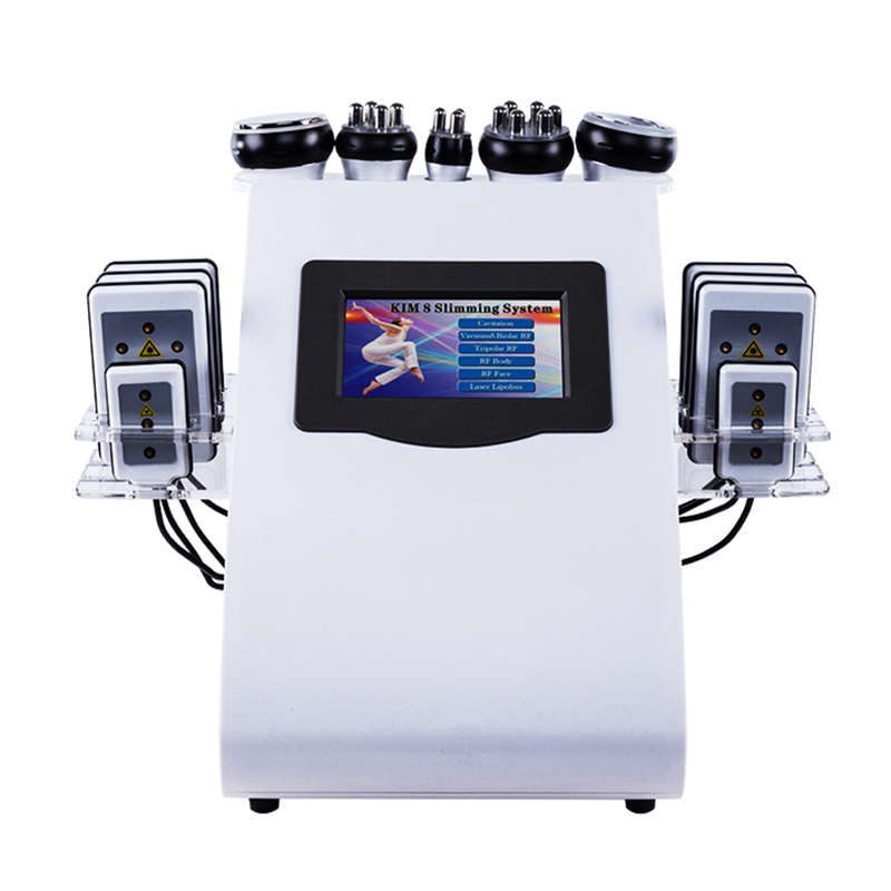 

New Promotion 6 In 1 40K Ultrasonic Cavitation Vacuum Radio Frequency Lipo Laser Slimming Machine For Spa