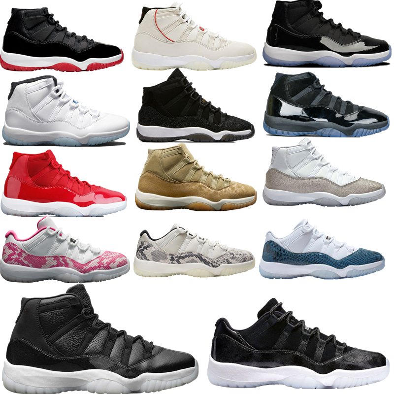 

J011LA Discount Space Jam 11 Win Like 96 gym red 11s Midnight Navy 11 outdoor Shoes wholesale Low Sport Sneakers unisex size free, No.26