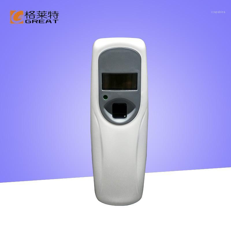 

X-1109 Original Automatic Plastic Air Freshener Fragrance Aerosol Liquied Dispenser with Light Sensor LCD Indoor Wall-mounted1