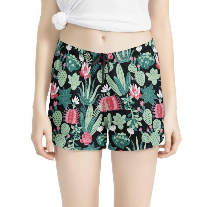

Green Plants Cactus Pattern Women Yoga Shorts Breath Sports Wear For Womens Gym Fitness Workout Short Sport Ladies1, Hx356z33