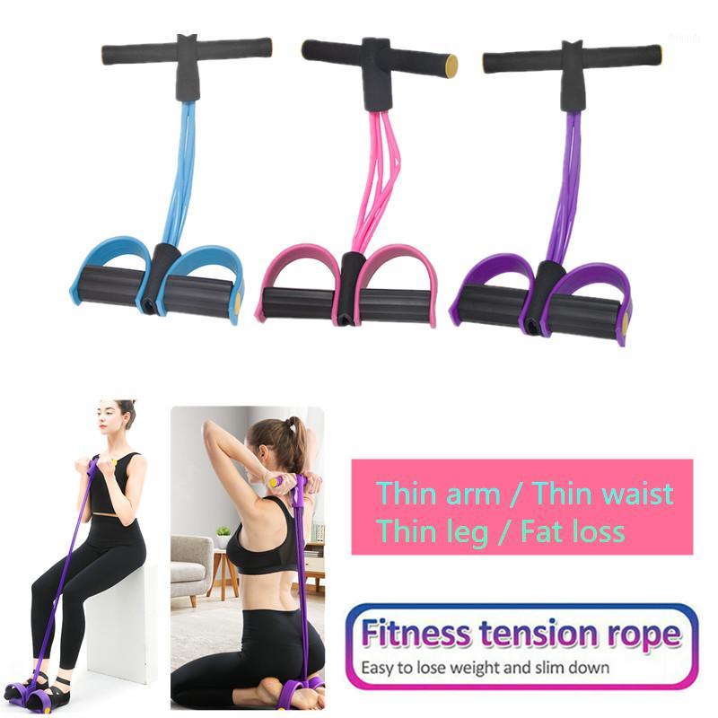 

Multi-Function 4-Tube Sports Tension Rope Fitness Pedal Exerciser Rope Pull Bands Resistance Fitness Training Weight Lose1