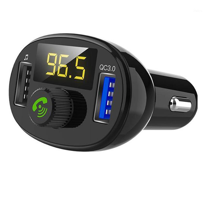 

Car Mp3 Player Mobile Phone Call Handsfree Dual Usb Fast Charger Bluetooth 4.2 Fm Transmitter Voltage Detection Visture1