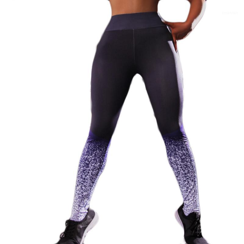 

SAGACE Ladies Leggings digital Printed Yoga Pants Jacquard Hip High Waist Fitness Yoga Pants workout clothes for women Fitness1, Gy