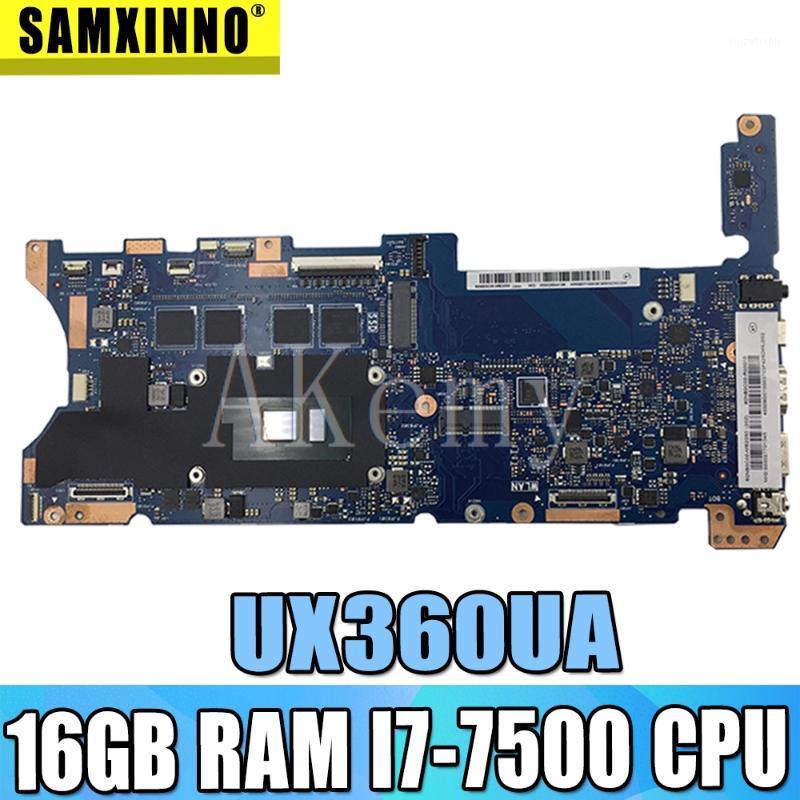 

Akemy Top configuration Laptop Motherboard For Asus Q324UAK Q324UA Q324U UX360UA Mainboard 60NB0C00-MB8000 16GB RAM -7500 CPU1