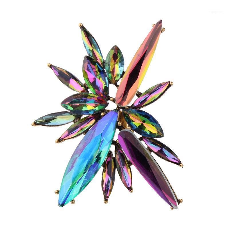 

2020 Fashion Colorful Crystal Resizable Rings Elegant Charm Luxury Crystal Adjustable Open Rings for Women Wholesale1