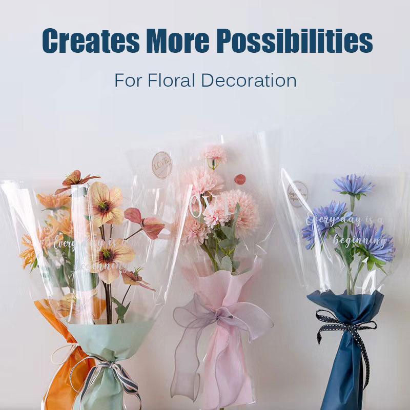 

50PCS DIY Floral Decoration Fixing Stickers High Quality for Flowers Handmade Tools 2021ing