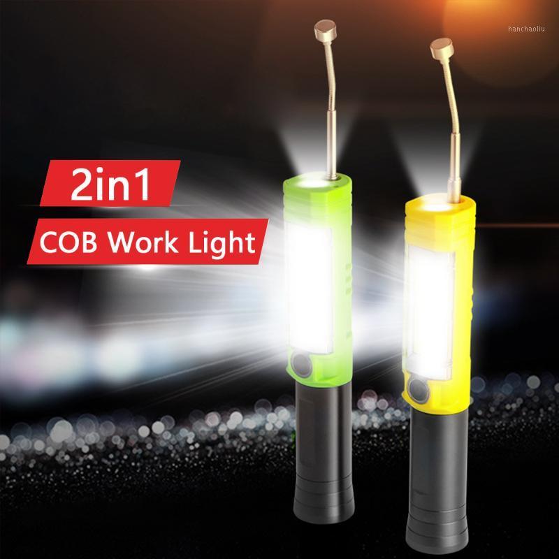 

50W Led Work Light Portable COB Worklight Lamp Work Lamp Werklamp Torch XPE Working Light Magnetic Lanterna Lighting1