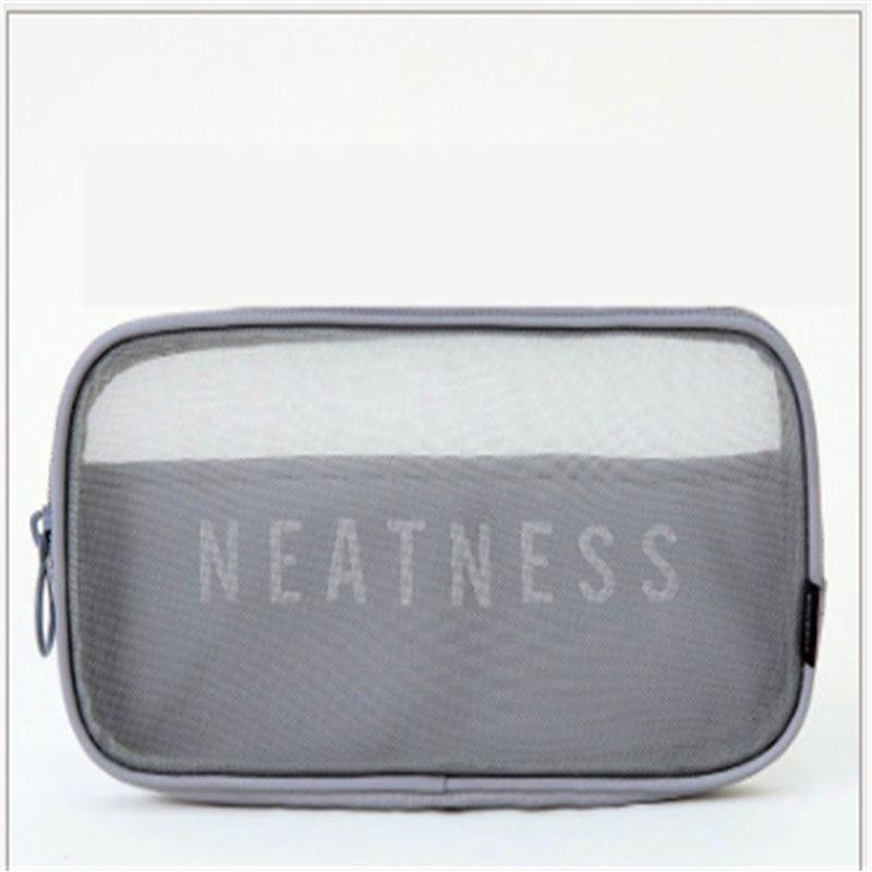 

Travel Cosmetic Bag Women Zipper Make Up Transparent Makeup Case Organizer Storage Pouch Toiletry Beauty Wash Kit Bags1, Black