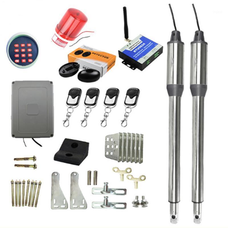 

220V transformer Gate Opener Piston Driving Electric Swing Gate Opener photocells lamp wireless keypad optional1