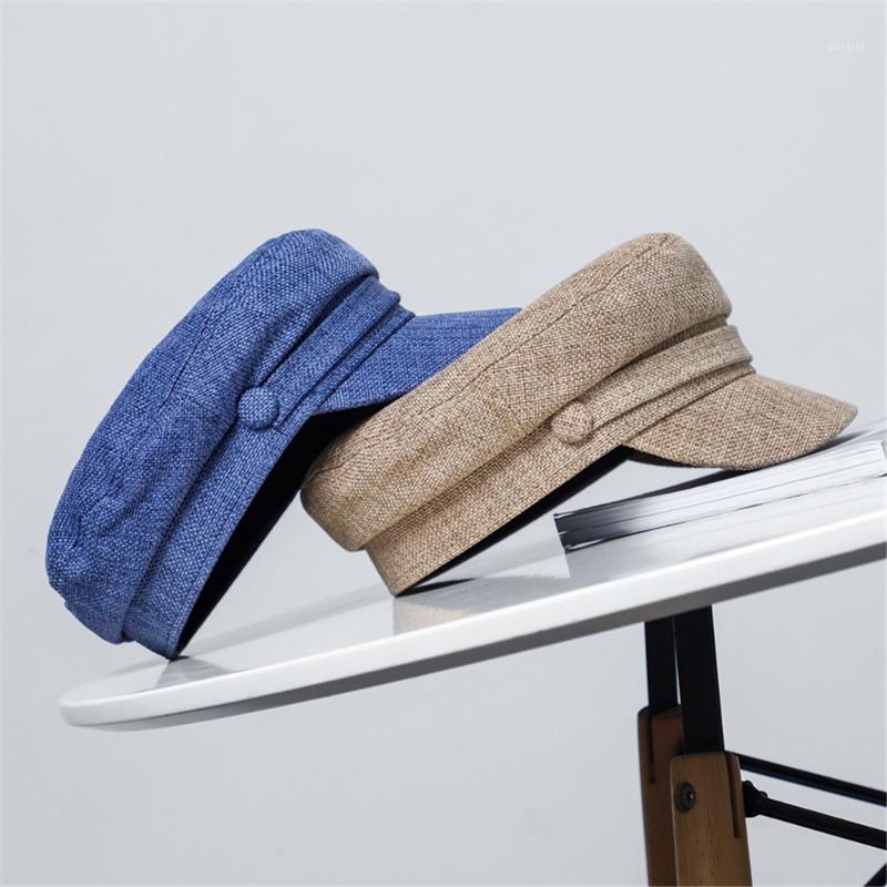 

Europe and the United States versatile British Chaoren cotton Beret spring and summer men women NAVY HAT WS-22191, Ws-2219-4