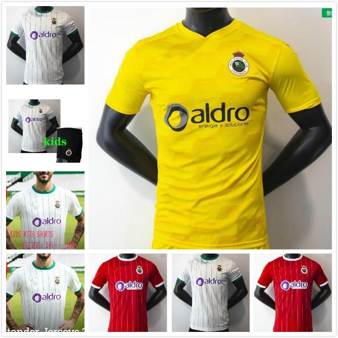 

2021 Racing De Santander chÃ¡ndal de fÃºtbo Soccer Jerseys CEJUDO PABLO TORRE ADRIÃN FIGURAS PEREZ Football shirts calcio, Black;yellow
