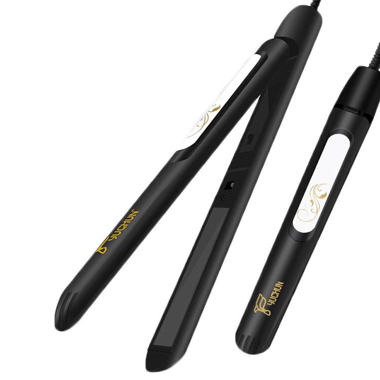 

New Creative Straight Hair Splint Straightener Straight Curler Two-use Curler Does Not Hurt The Hair Buckle Curl Stick. ZYB-14