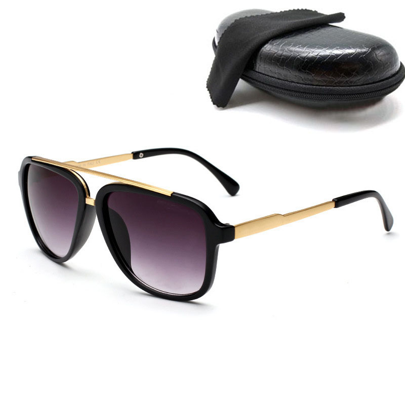 

2pcs Classic Sunglasses Men Women Brand Designer Driving Fashion Sun Glasses Women Unisex UV400 Outdoor Sports Eyewear