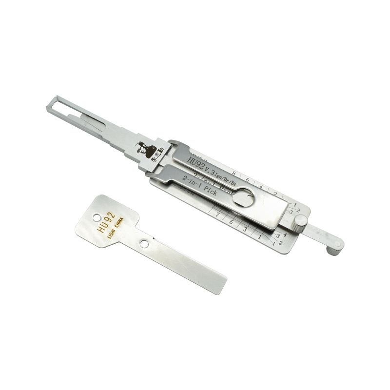 

Original Lishi HU92 3 IN 1 automatic locking tool 2 track selection and decoder, suitable for b-mw