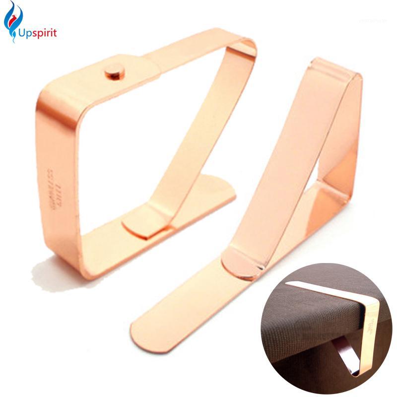 

Wholesale-New Coming 1 Pcs Useful Stainless Steel Tablecloth Tables Clips Holder Cloth Clamps Wedding Party Picnic Clamp1, Rectangle