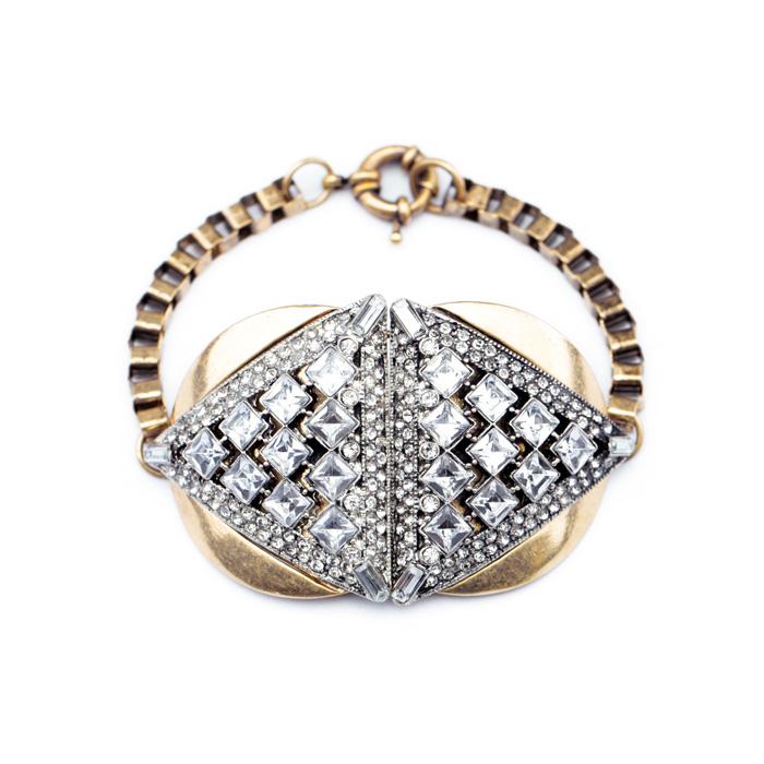 

New Styles 2020 Fashion Jewelry Antique Triangle Charm Vintage Bracelet