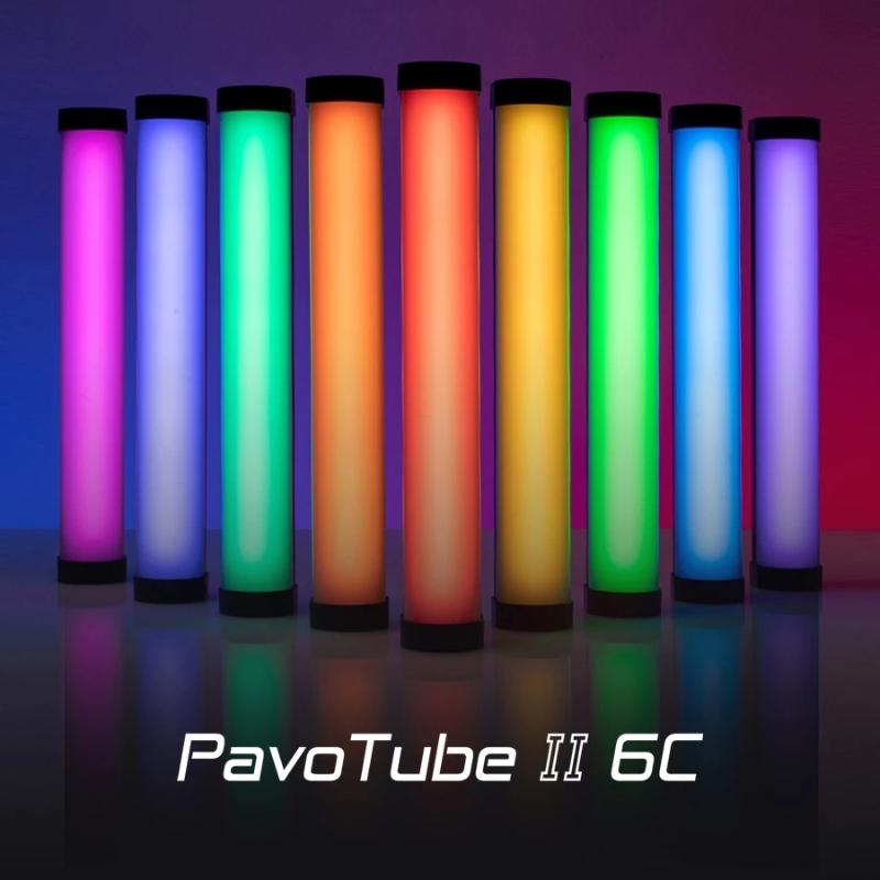 

Nanlite PavoTube II 6C LED RGB Light Tube soft light Portable Handheld Lighting Stick for photography CCT Mode Photos Video