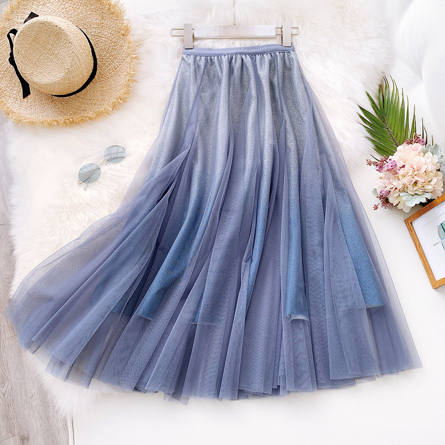 

2021 New Sherhure Women Will See Knitted High-waisted Vintage Waistbands the Line Broken Femme Jupe Long Skirt Do3q, Color 3